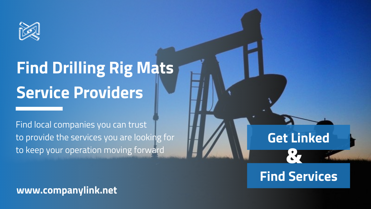 Drilling Rig Mats Service Companies Near You Oilfield Service Directory