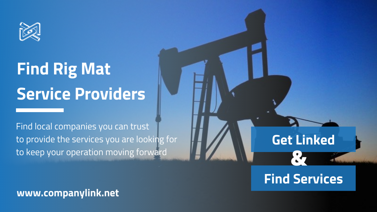 Rig Mat Service Companies Near You Oilfield Service Directory